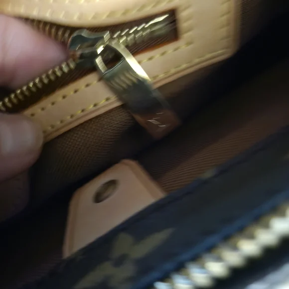 Louis Vuitton Brown Monogram Tote Bag - Picture 6 of 8